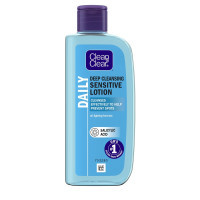 Лосьйон для обличчя Clean & Clear Для глибокого очищення Для чутливої шкіри 200 мл (8002110312976/5000207004981)