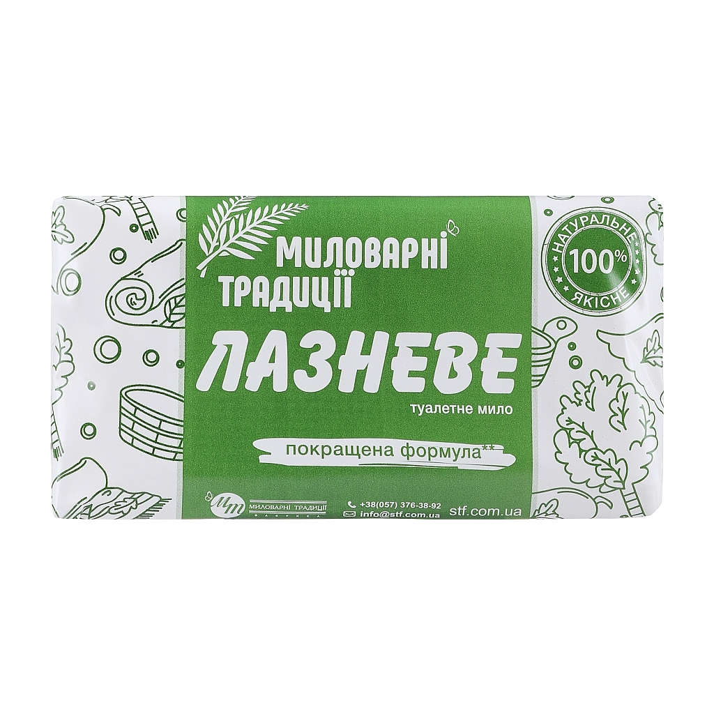 Тверде мило Миловарні традиції Банне 180 г (4820195500910)