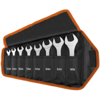 Neo Tools spanner wrench 8 pcs., super thin, polyester cover (09-860)