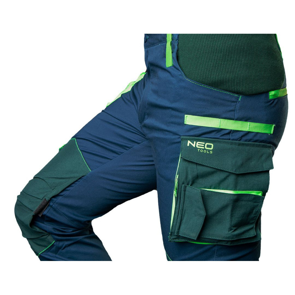 Штани робочі Neo Tools Premium, розмір XXL (56), 270 г/м2, еластан з посиленою ткан (81-226-XXL)