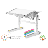 Парта Mealux Ergowood M Multicolor W (BD-800 W/MC)