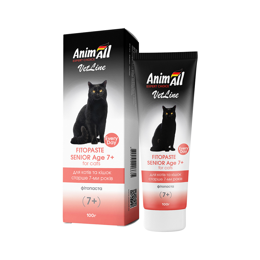 Паста для тварин AnimAll VetLine для кішок від 7 років 100 г (4820150206635)
