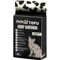 Toilet filler AnimAll Tofu Classic Soy lumpy 2.6 kg (6 l) (4820224500379)