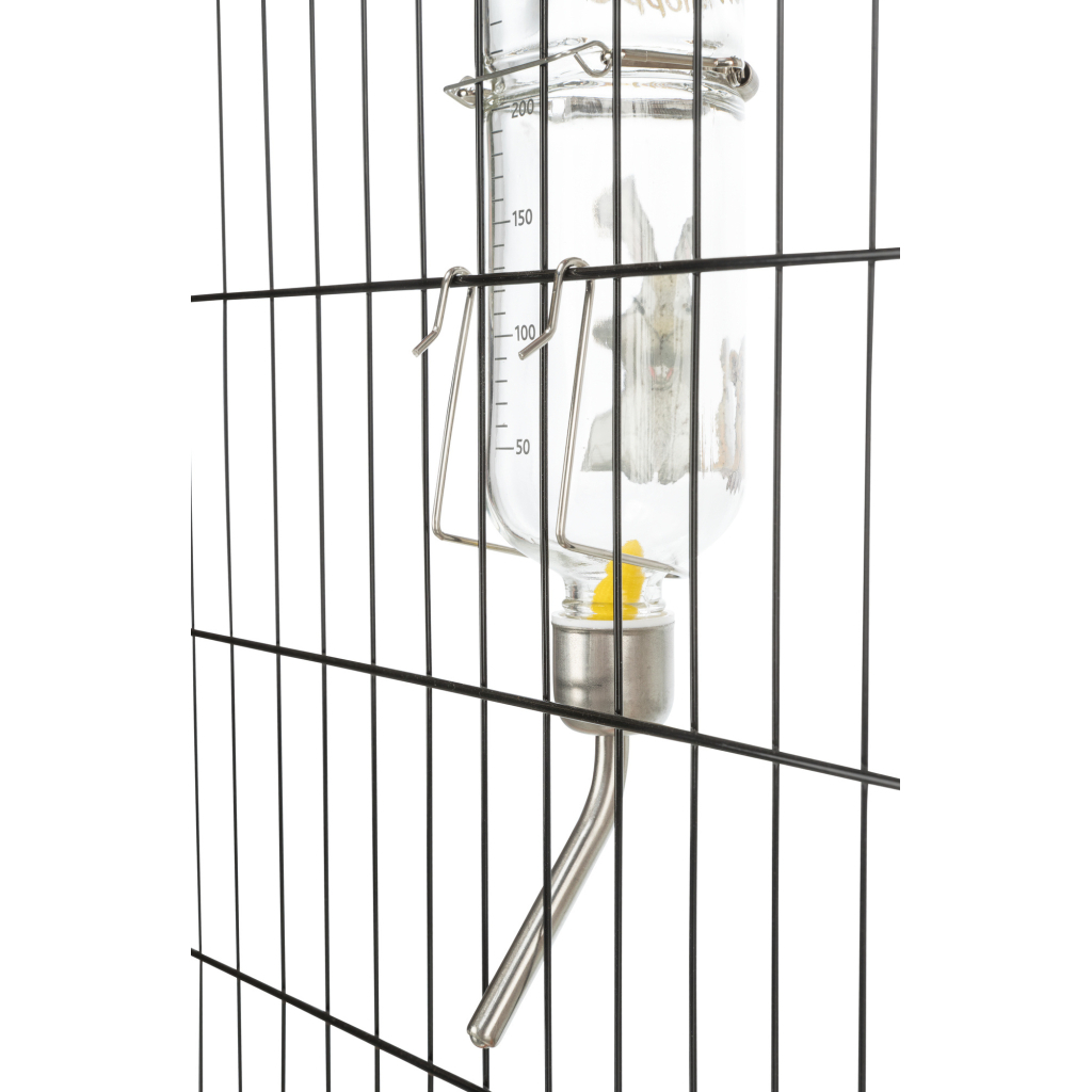 Поїлка для гризунів Trixie Honey & Hopper 250 мл (скло) (4011905604466)