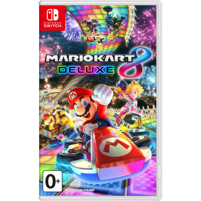 Гра Nintendo Mario Kart 8 Deluxe, картридж (045496420277)