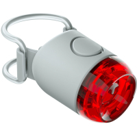 Rear bike light Knog Plug Rear 10 Lumens Gray (12251)
