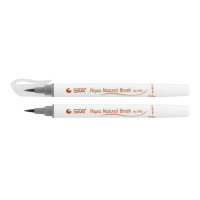 Art marker STA watercolor brush AQUA NATURAL BRUSH 3700, natural gray (STA3700-70)