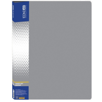 Economix A4 file folder with 30 files, gray (E30603-10)