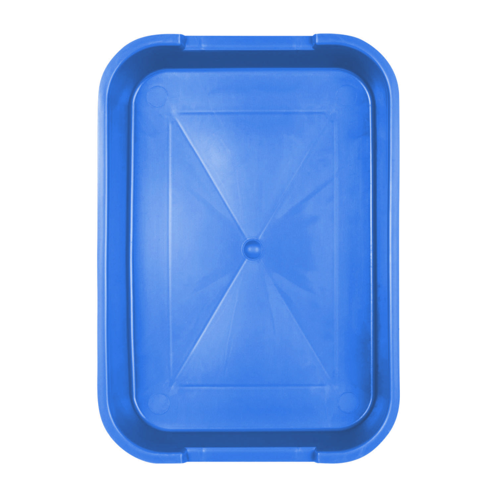 Туалет для котів Super Cat Відкритий 35х25х5 см Колір в асортименті (0688)