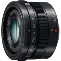 Об'єктив Panasonic Micro 4/3 Lens 15mm f/1.7 ASPH Black (H-X015E9)