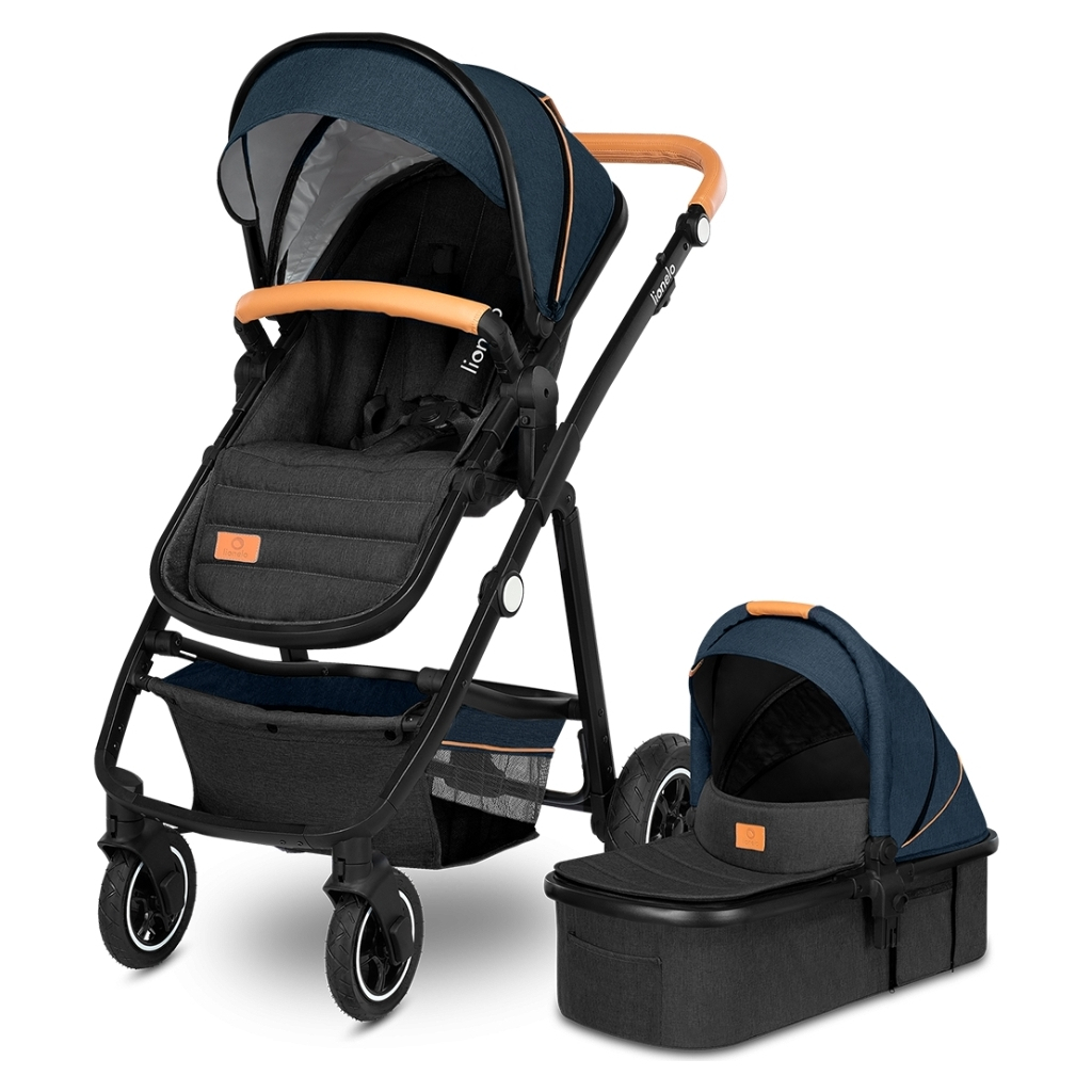 Коляска Lionelo 2 в 1 Amber Blue Navy (LO-AMBER BLUE NAVY (2in1)) Коляска Lionelo 2 в 1 Amber Blue Navy (LO-AMBER BLUE NAVY (2in1))