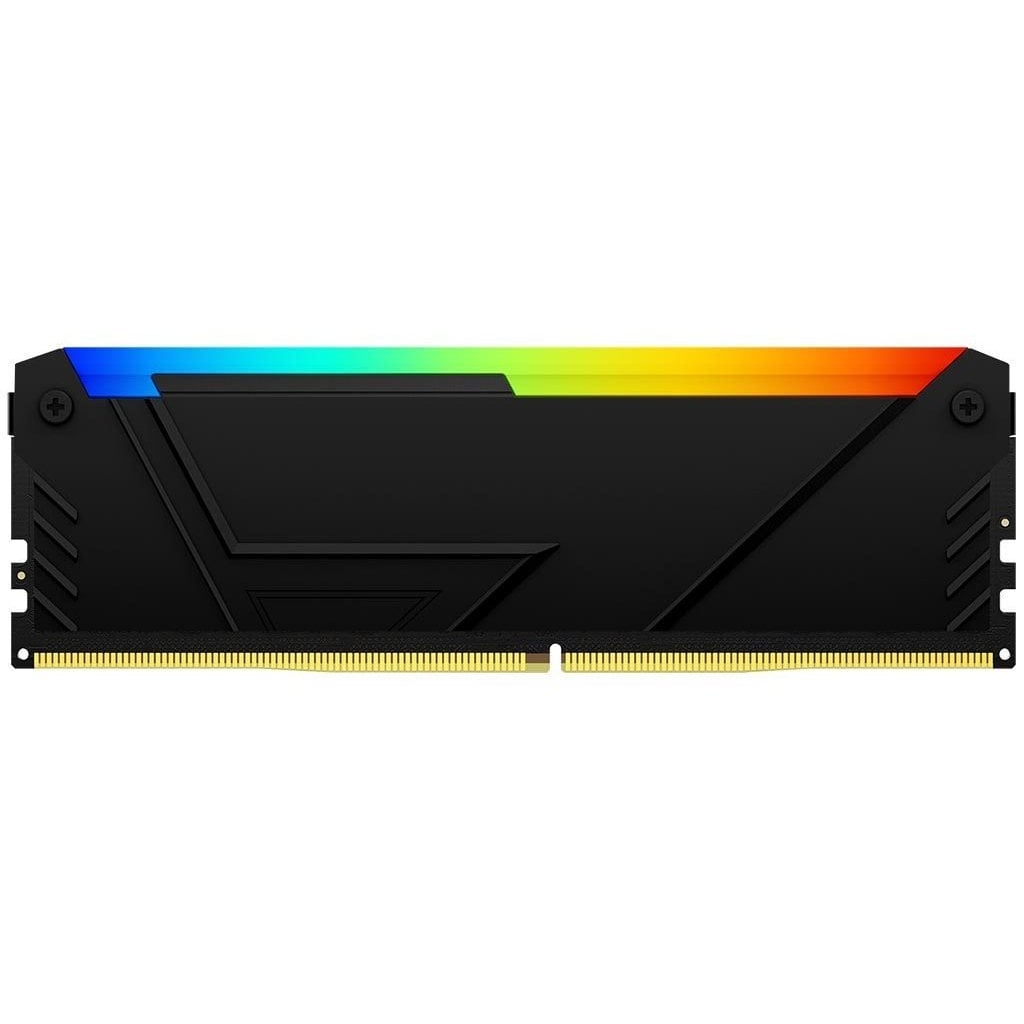 Модуль пам'яті для комп'ютера DDR4 16GB 3200 MHz Beast RGB Kingston Fury (ex.HyperX) (KF432C16BB12A/16)