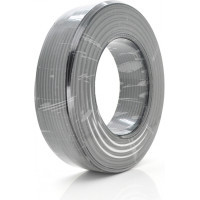 Television cable Ritar RG59U 50 Ohm 0.80mm.CCA, 64x0.12m CCA, black, 100m (RT-B100-RG58U-64W 8CCA)