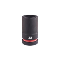 Milwaukee ShW 1" 32mm impact socket, extended (4932480426)
