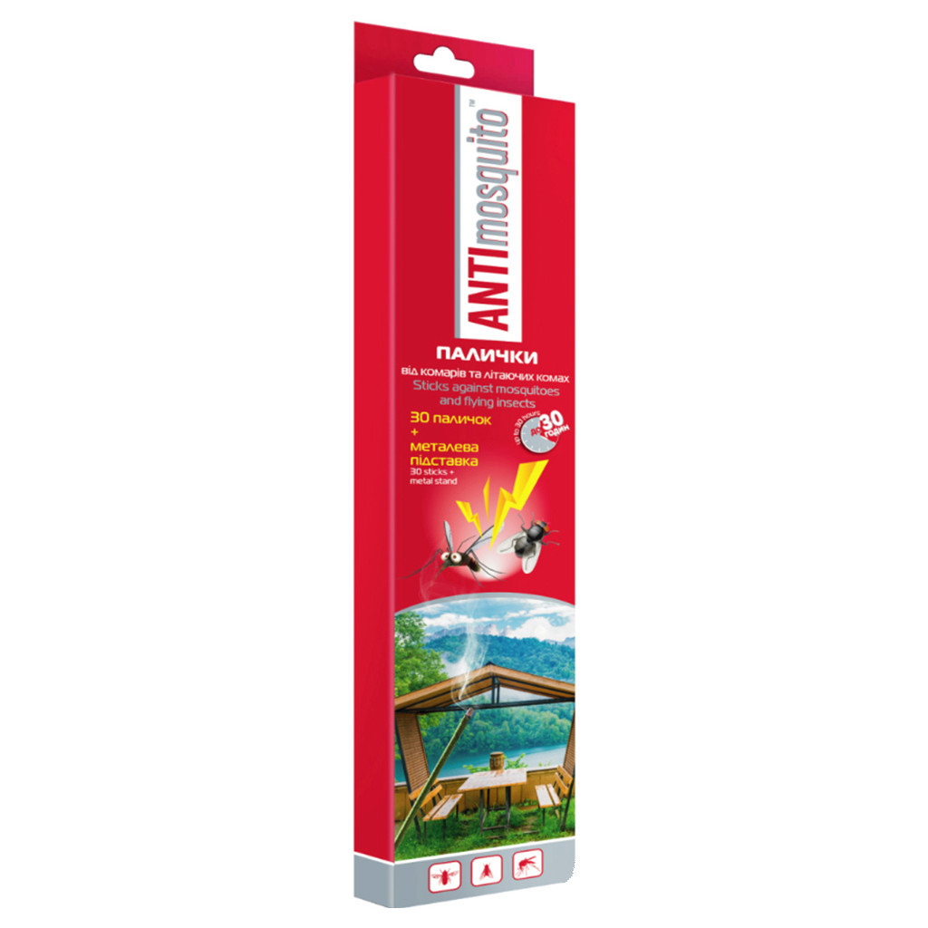 Палички від комарів Anti mosquito 30 шт. (4820214192065)
