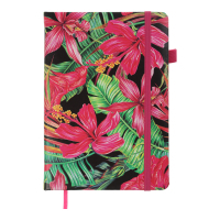 Notebook Buromax EXOTIC A5 96 sheets cell, crimson (BM.295124-29)