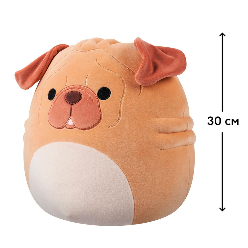 М'яка іграшка Squishmallows Шарпей Мортон 30 см (SQCR05501)