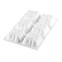 Baking mold Silikomart Cloude 71 x 71 h 34 mm (CLOUD 120)