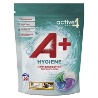Capsules for washing A+ Hygiene For all types of fabrics 56 pcs. (8435495836216)