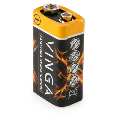 Батарейка 9V 6LR61 Alkaline Vinga (VJAB9V1)