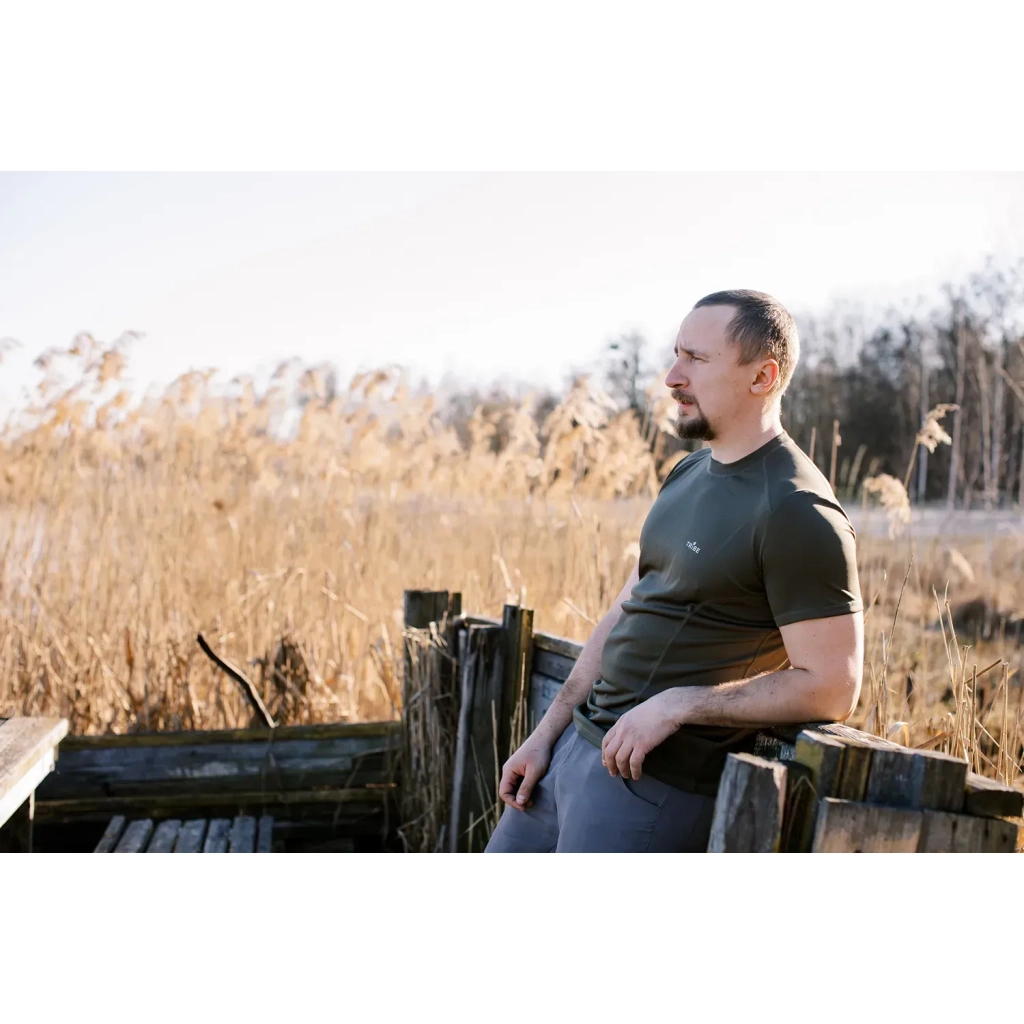 Футболка Tribe Coolpass SS olive S (T-KI-0006-olive-S)