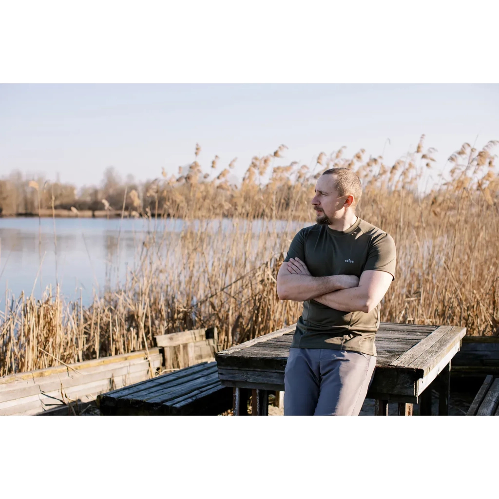 Футболка Tribe Coolpass SS olive S (T-KI-0006-olive-S)