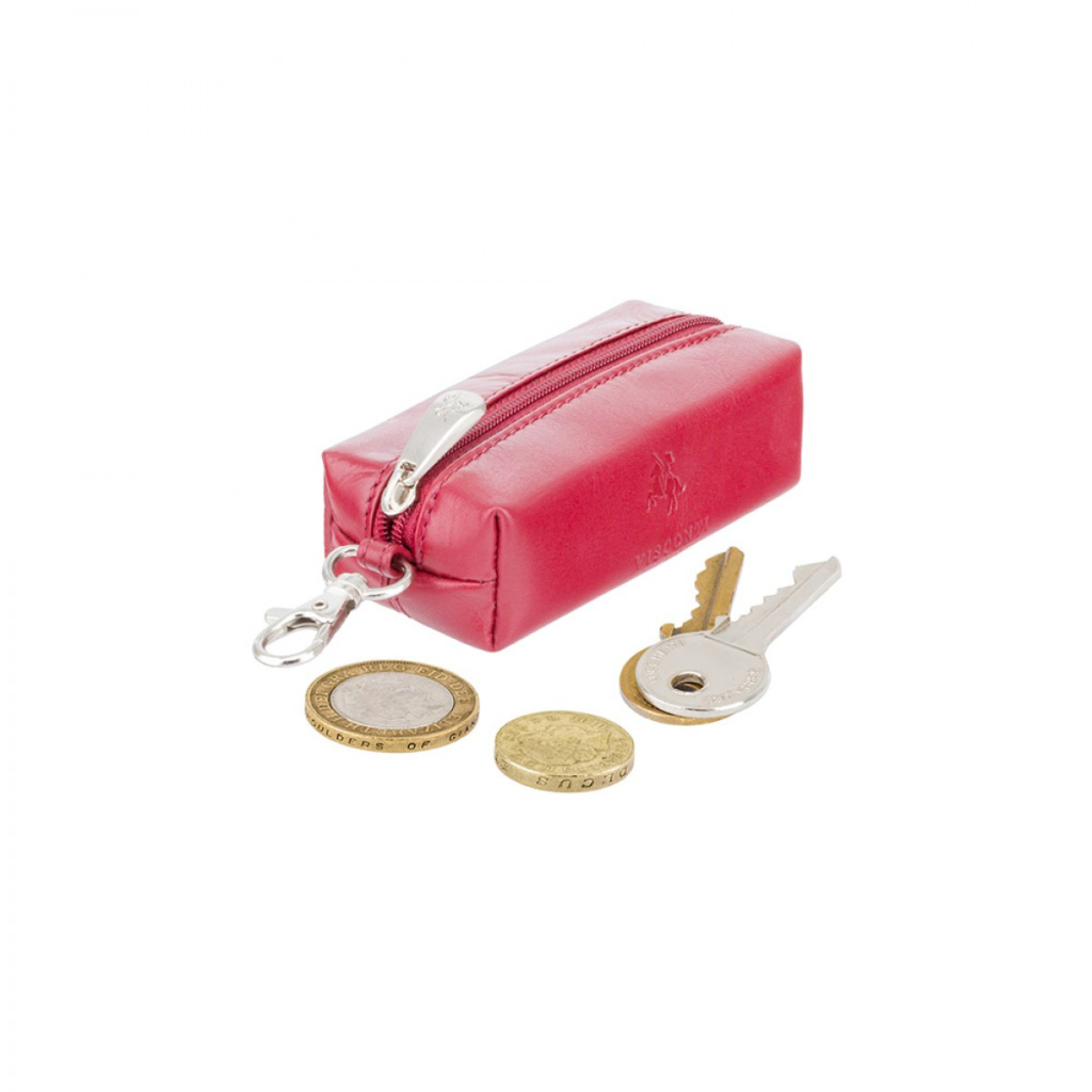 Ключниця кишенькова Visconti MZ18 Prato Italian Red (MZ18 IT RED)