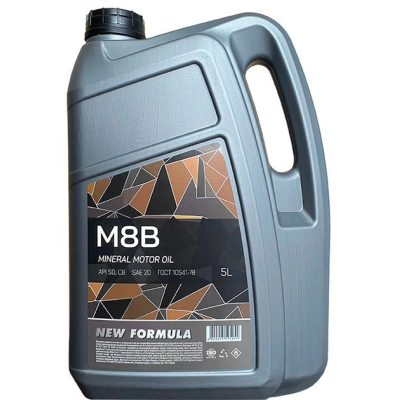 Моторна олива NEW FORMULA М8В кан. 5л ПЕ (4,5кг) (NF196261)