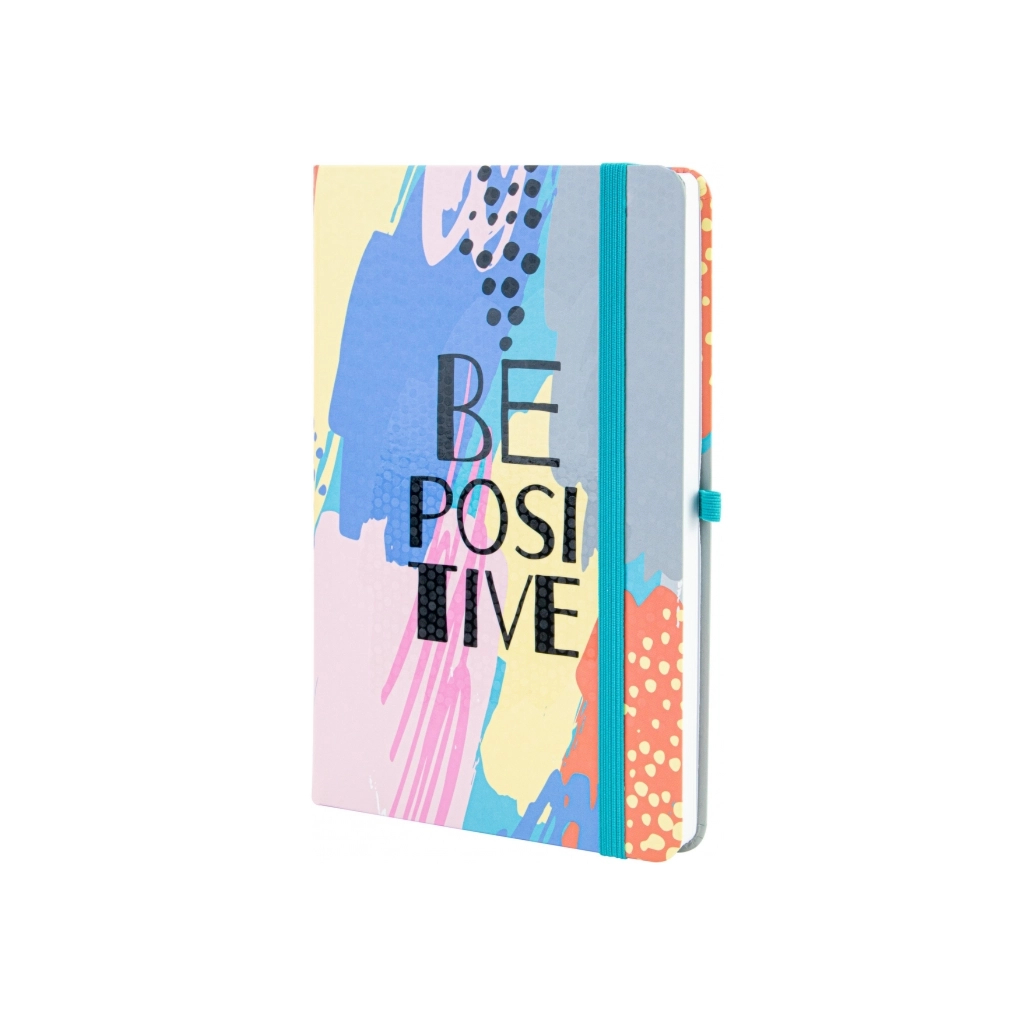 Книга записна Optima Be Positive А5 128 аркушів лінія (O20812-37)