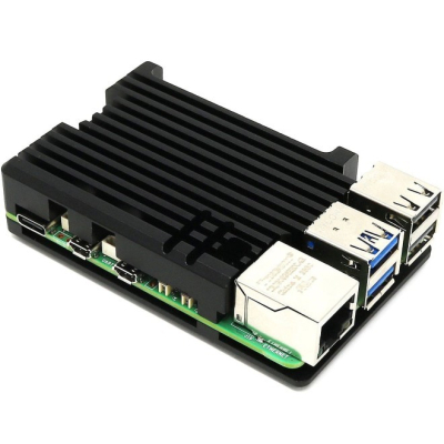 Корпус для Мікро ПК Pi HUT for Raspberry Pi 5 Aluminium Armor Radiator (105858)