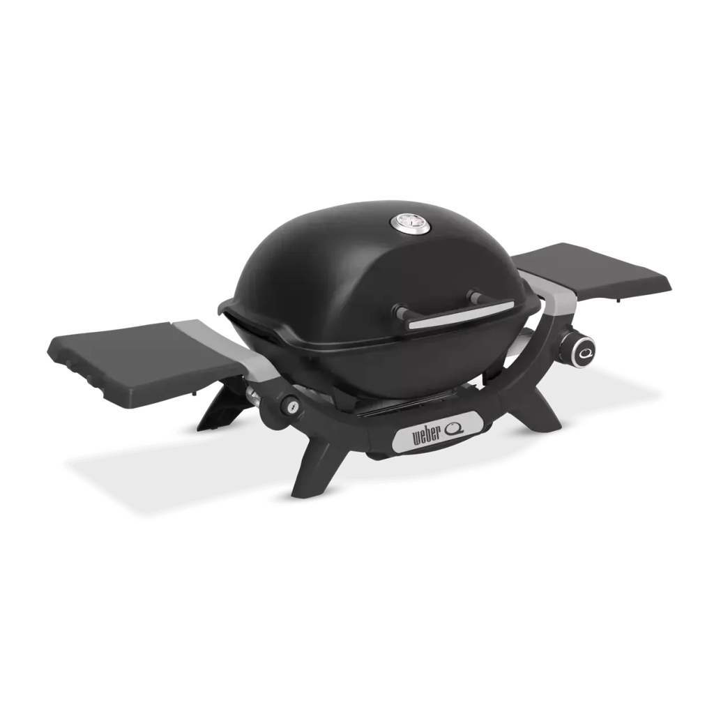 Гриль-барбекю Weber Q1200N з бічними столиками Black (1501070)