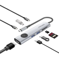 Hub Promate USB-C 9-in-1 Promate commandhub-lite (comandhub-lite)