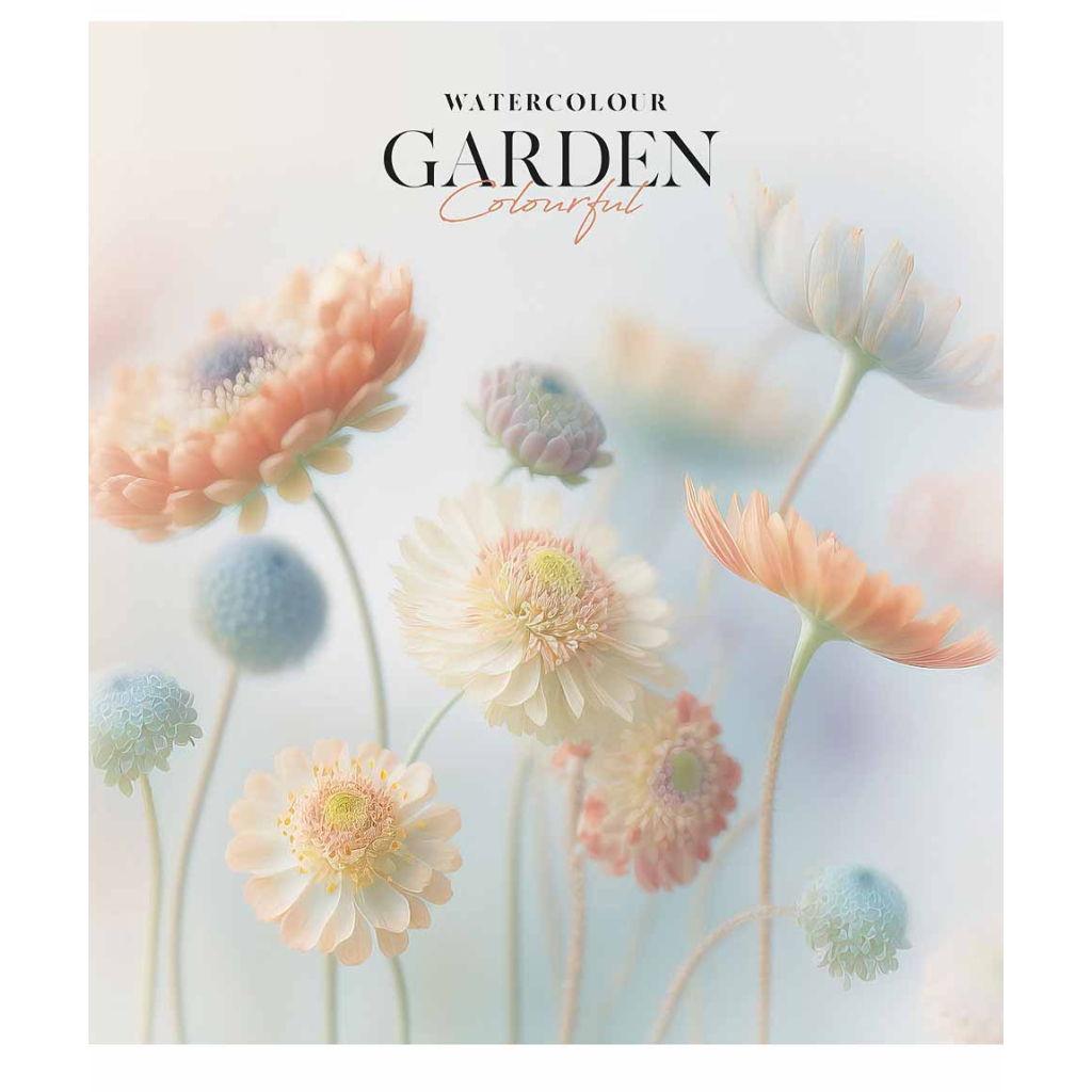 Зошит Школярик Macro garden 96 аркушів лінія (096-3247L)