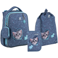 Шкільний набір Kite Education Studio Pets 531 (рюкзак + пенал + сумка для взуття) (SET_SP25-531M)