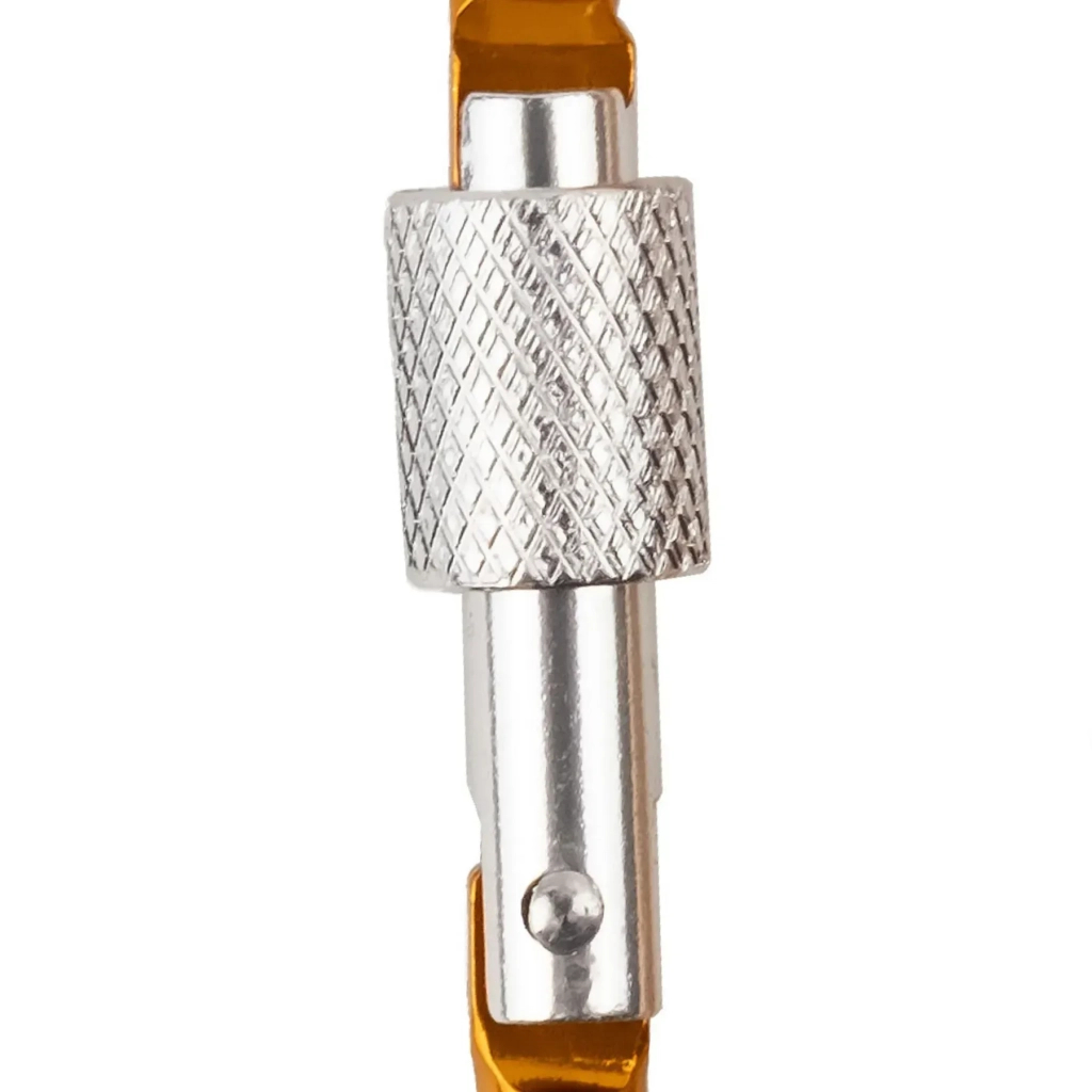 Карабін туристичний Tramp 6 см з муфтою orange (набір 10шт) (UTRA-307-orange) Карабін туристичний Tramp 6 см з муфтою orange (набір 10шт) (UTRA-307-orange)