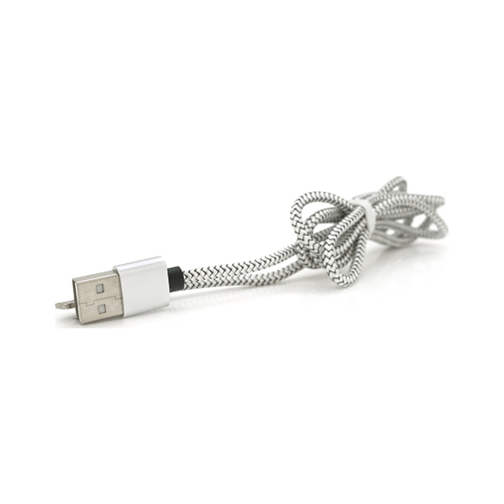 Дата кабель USB 2.0 to Lightning 1.0m 2A magnetic nylon silver PiPo (18168) Дата кабель USB 2.0 to Lightning 1.0m 2A magnetic nylon silver PiPo (18168)