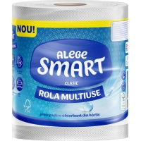 Paper towels Smart Tissue Classic 2 layers 365 tears 84 m 1 roll (5944582100169)