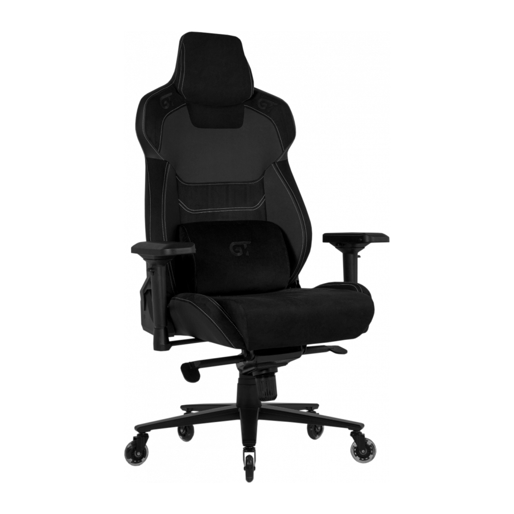 Крісло ігрове GT Racer X-8704 Black (X-8704 Velvet Black) Крісло ігрове GT Racer X-8704 Black (X-8704 Velvet Black)