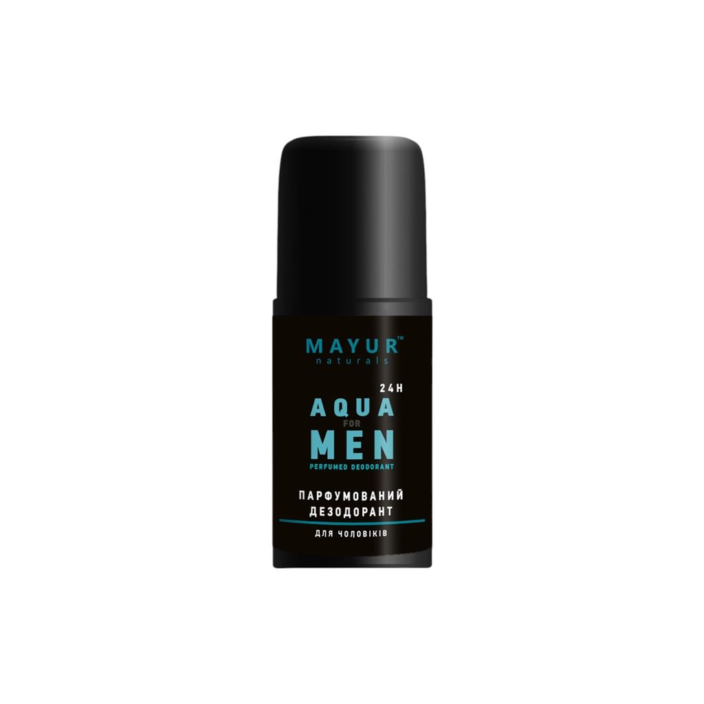Дезодорант Mayur Aqua For Men Парфумований для чоловіків 50 мл (4820230954883)