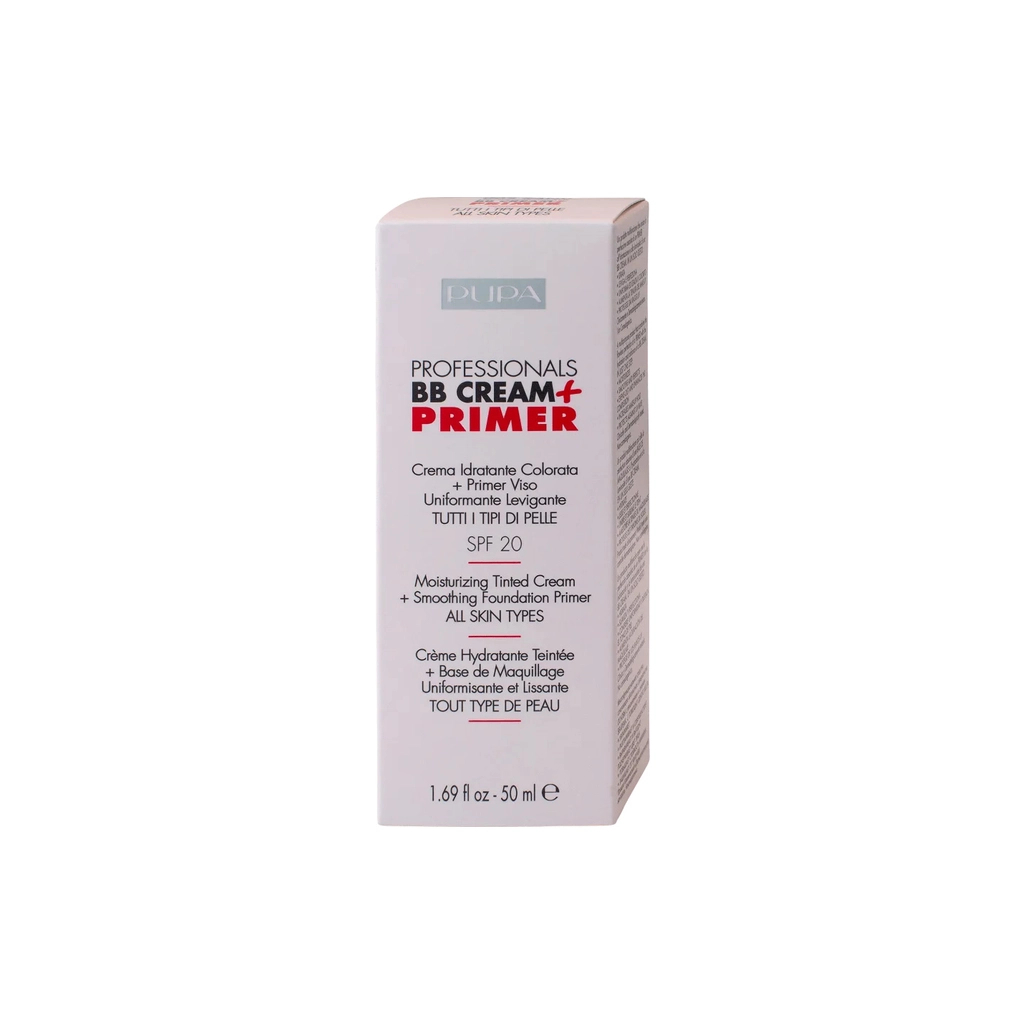 BB-крем Pupa Profesional BB Cream + Primer Tone-Cream 001 - Nude (8011607191260)