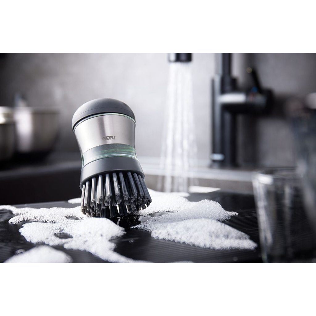 Щітка для прибирання Gefu Swift Для миття посуду з дозатором для миючого засобу (29255)