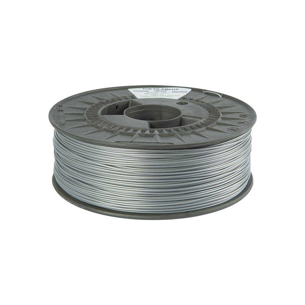 Пластик для 3D-принтера The Filament PETG 1.75mm 1kg SILVER ALUMINIUM (TF-24021)