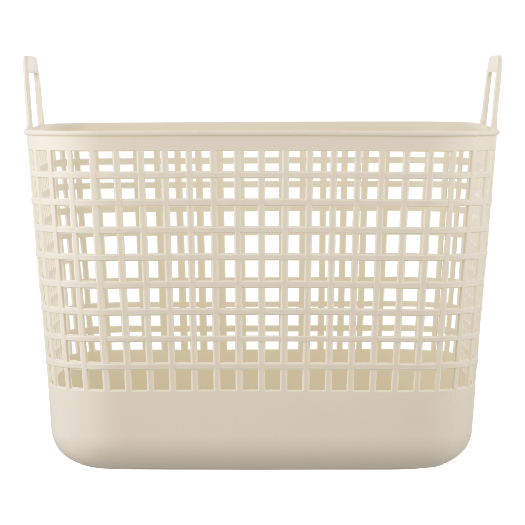 Кошик для зберігання Ardesto 39x37x34.5 см Бежевий 34 л (ARHC2534BG)