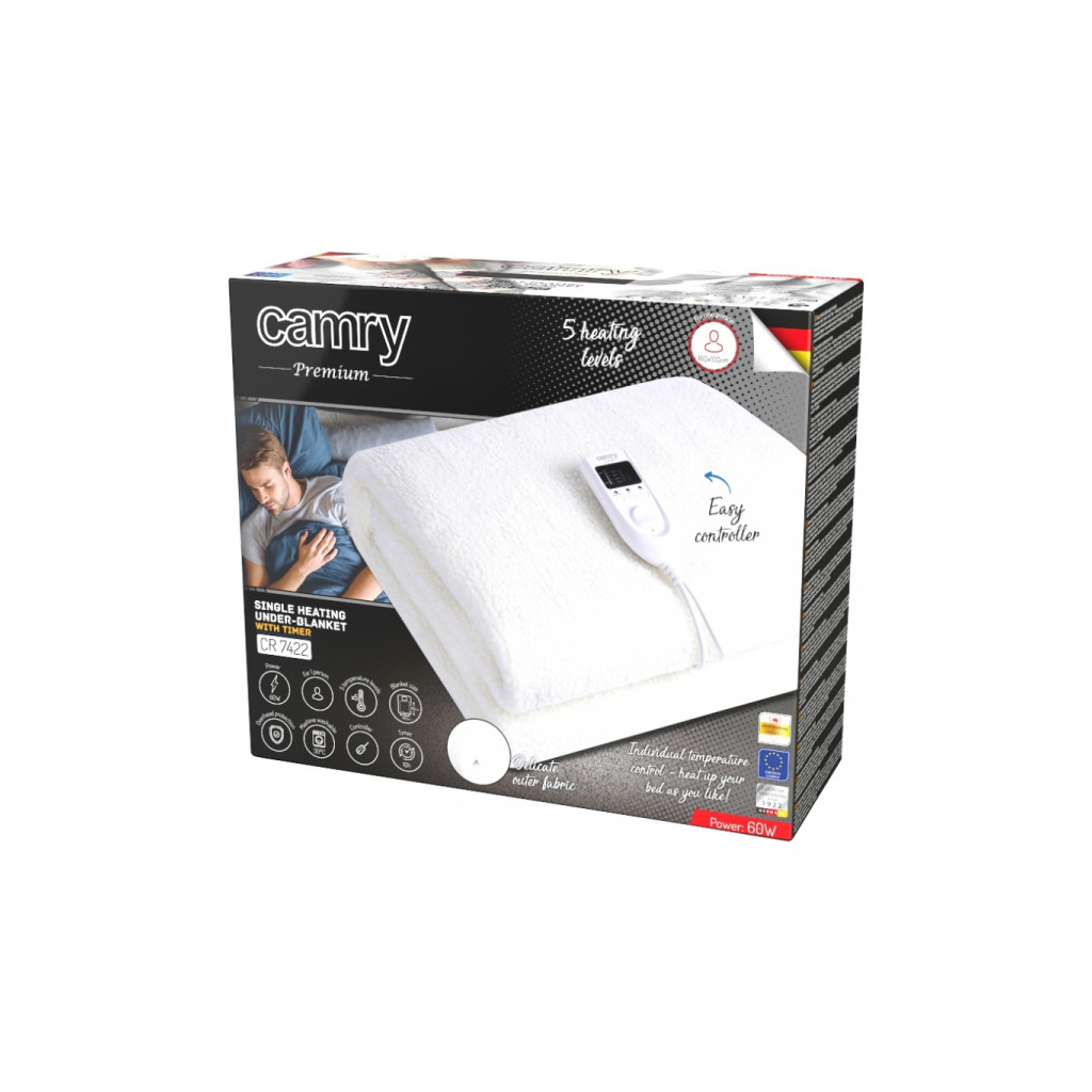 Електричне простирадло Camry CR7422 Електричне простирадло Camry CR7422