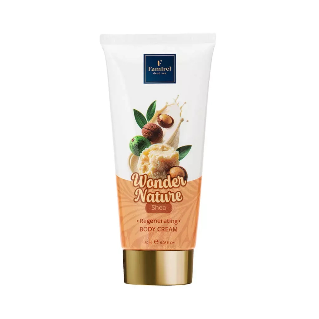 Крем для тіла Famirel Wonder Nature Shea Body Cream Регенерація з олією ши 180 мл (7290114086134)