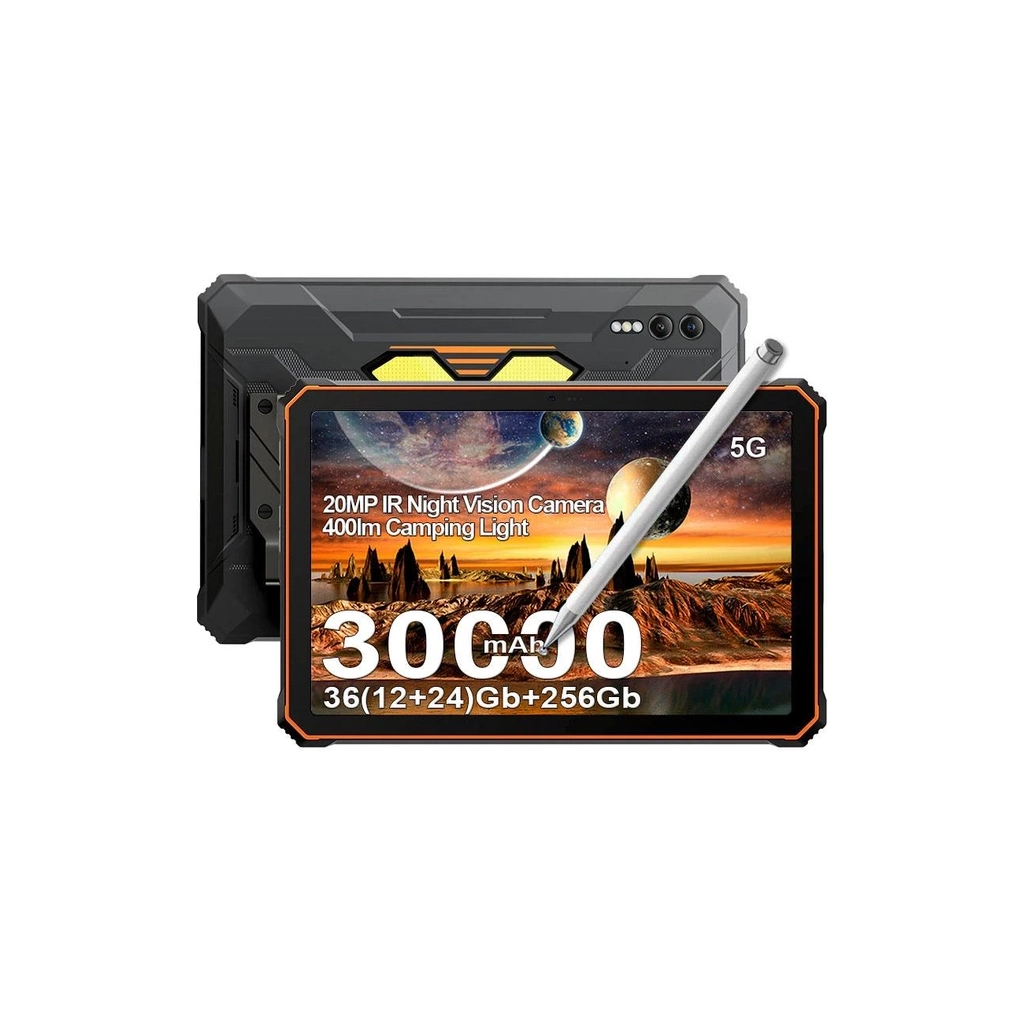 Планшет Blackview Tab Active 10 Pro 10.95" 12/256GB 5G/LTE Black-Orange (6931548318781)
