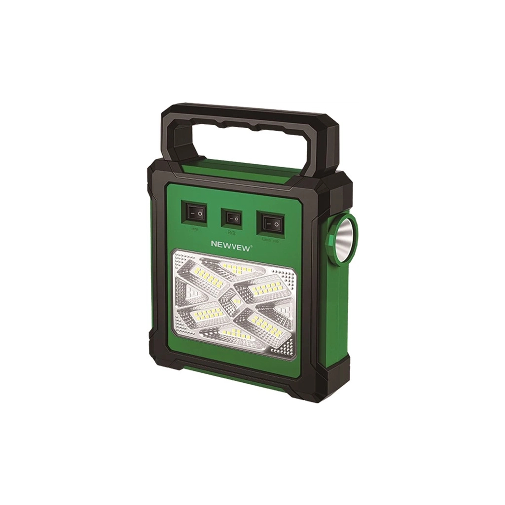 Ліхтар NEWVEW комплект NV-T260 Solar Panel 2400mAh (NWVW-NV-T260-GN)