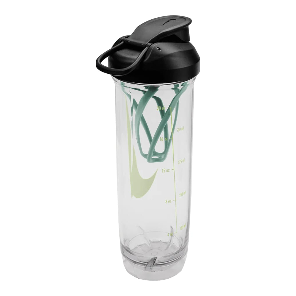 Пляшка для води Nike TR RECHARGE SHAKER BOTTLE 2.0 24 OZ N.101.0724.943.24 жовтий, зелений, чорний 709 мл (887791806147)