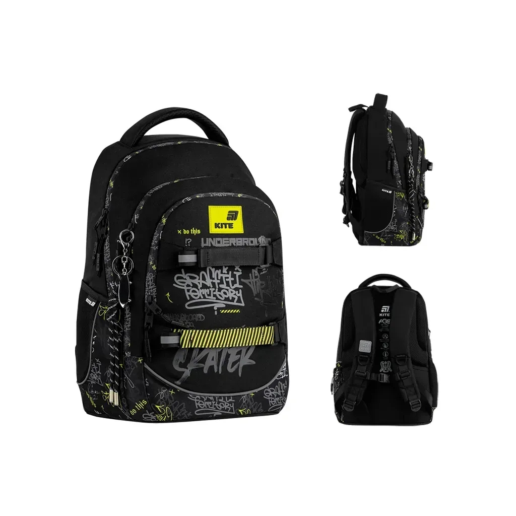 Рюкзак шкільний Kite Education teens 727M Graffiti (K26-727M-4)