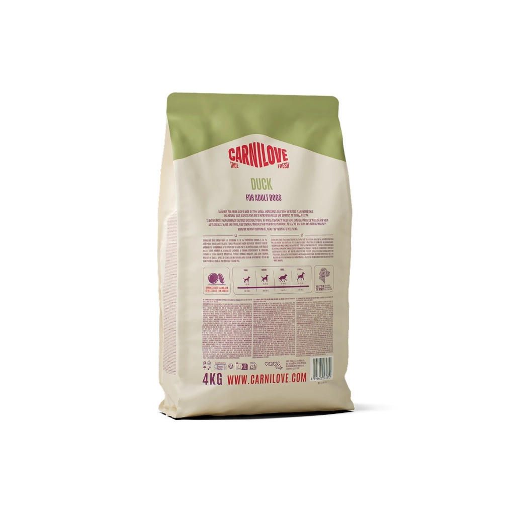 Сухий корм для собак Carnilove True Fresh Duck 4 кг (8595602581870) Сухий корм для собак Carnilove True Fresh Duck 4 кг (8595602581870)